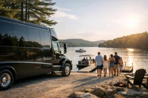 How Many People Fit a Limo Bus for Lake Events?